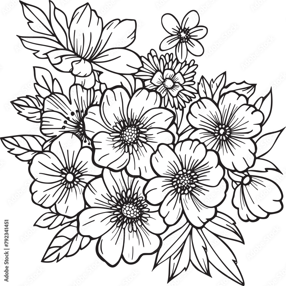 Flower vector Flower vector