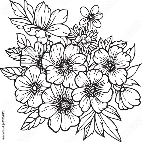 Flower vector