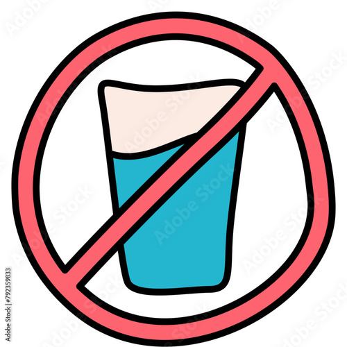 No Drink Icon