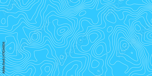Sky blue topography and topology background wallpapaer for desktop for print works 