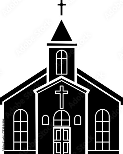 Church Vector Illustration