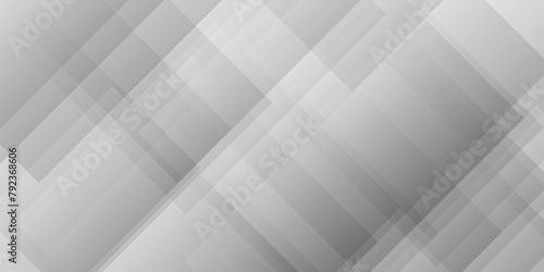 Gray background abstract modern design. Abstract gray monochrome vector with layers of textured white transparent material in triangle and squares background. Abstract vector light minimal banner.