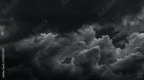 black heavy clouds may be used as background photo