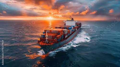 International Business: Navigating Global Trade and Shipping Logistics in the Worldwide Economy. Concept Trade agreements, Import regulations, Supply chain management, Export strategies