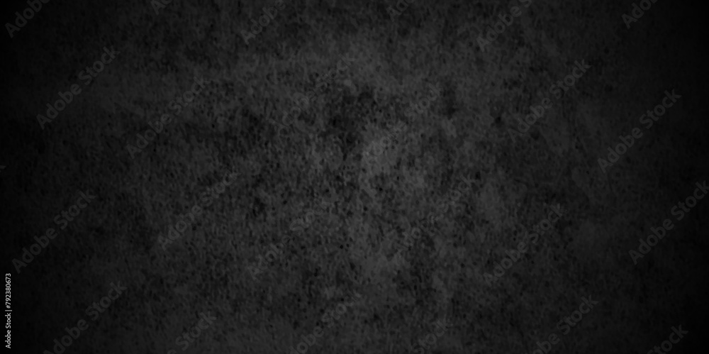 Abstract black distressed Rough texture grunge concrete background. Textured dark black grunge background, old grunge background. Chalk board and Black board grunge backdrop background.