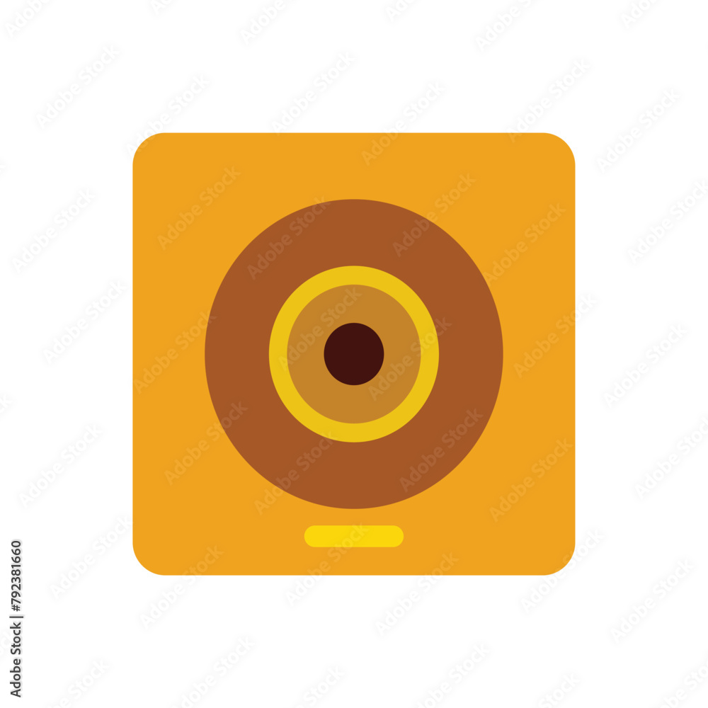camera symbol on blue background. Flat design style icon. graphic element design resources. camera for ui button application. user interface icon and symbol design elements camera symbol on blue background. Flat design style icon. graphic element design resources. camera for ui button application. user interface icon and symbol design elements