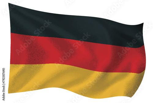 ドイツ　国　旗　世界　アイコン photo