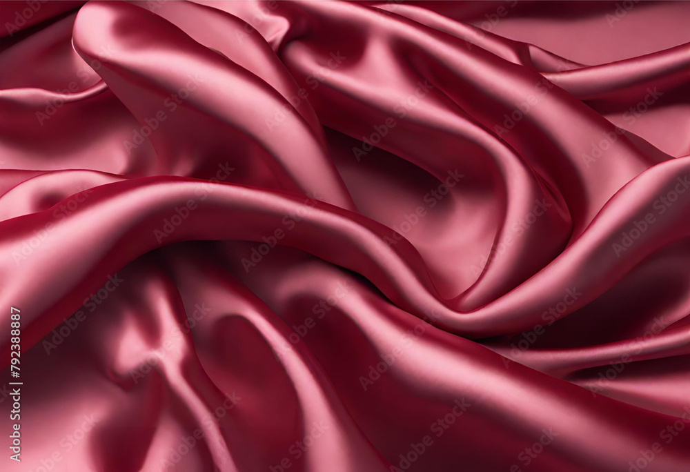 Obraz premium Delicate silk fabric in a variety of shades.