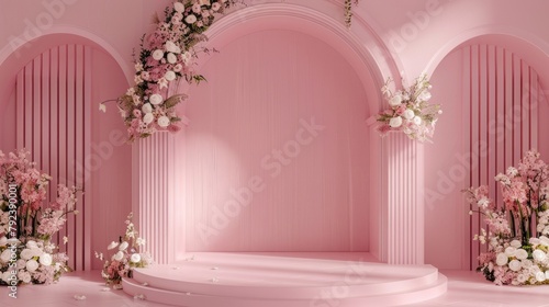 designs Wedding Backdrop simple minimalist  luxury © Hammam