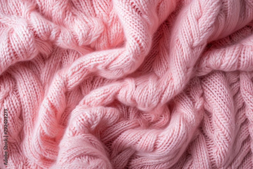 Pink wool cloth background mockup with copy space Pink wool cloth background mockup with copy space