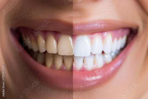 Porcelain veneers create a flawless and bright smile makeover