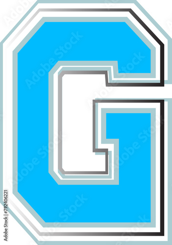 Modern alphabet letter G