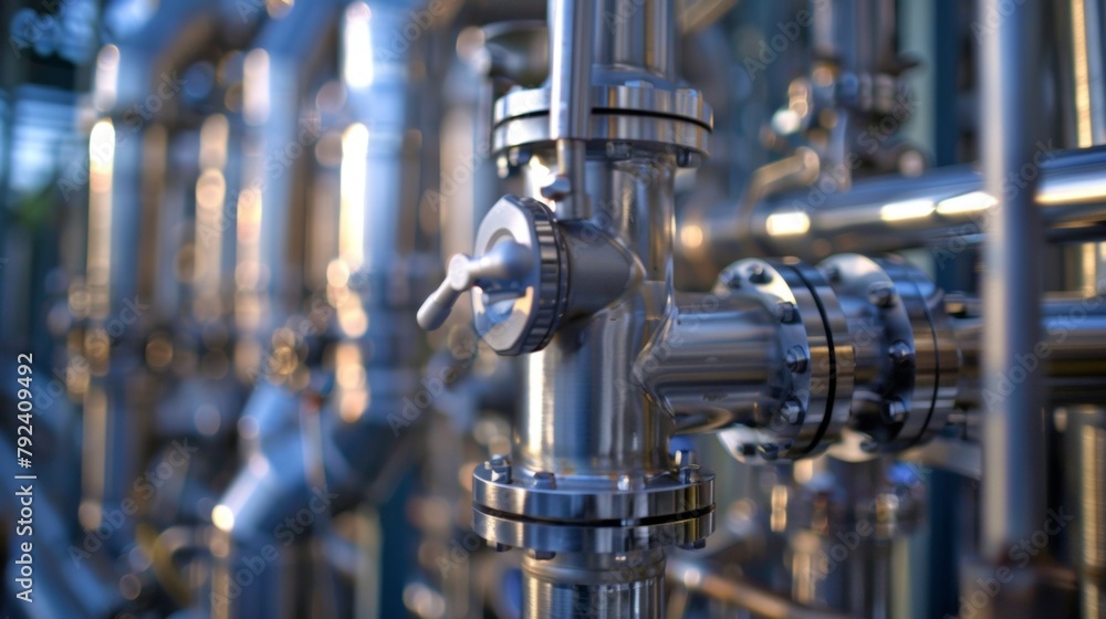 Fototapeta premium Several pictures documenting the development of advanced technologies for converting waste products like agricultural residue and wastewater into biofuels at specialized facilities .