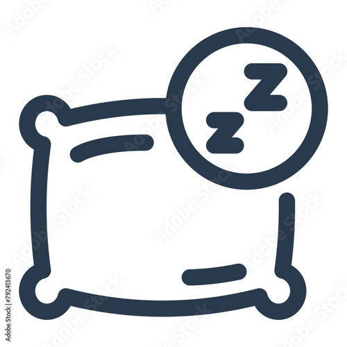 Fluffy Pillow for Bedtime Support