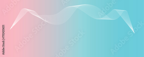 Light Pink color and Aqua color gradient with smooth line art Blank background for product display, product advertising backdrop,luxury-3d-background, modern-abstract-background, product 3d back