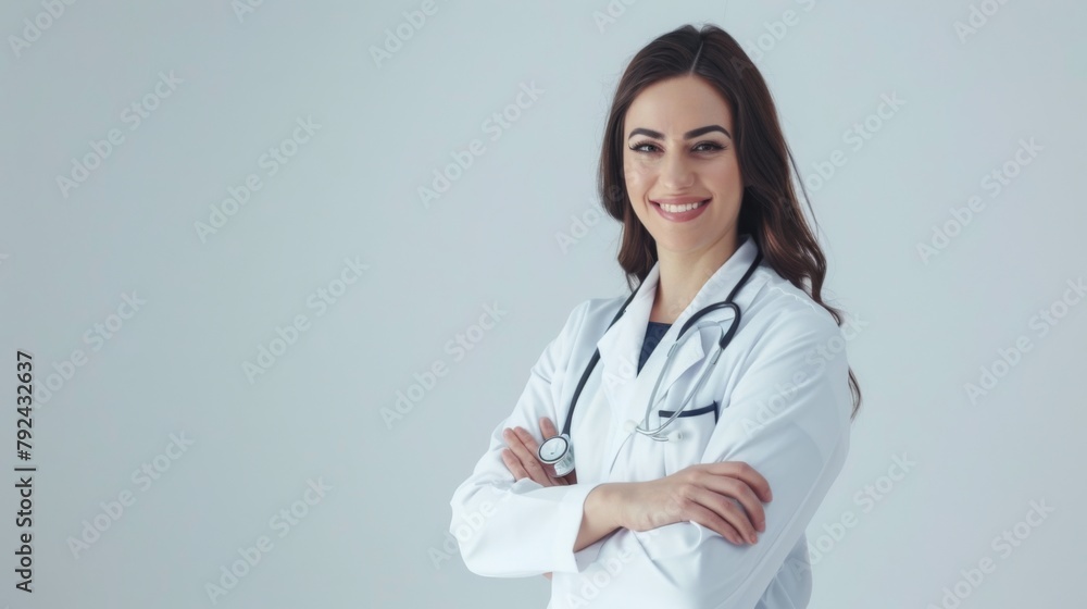 Confident Female Medical Professional Confident Female Medical Professional