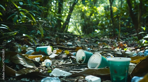 Disposable Waste Cluttering...