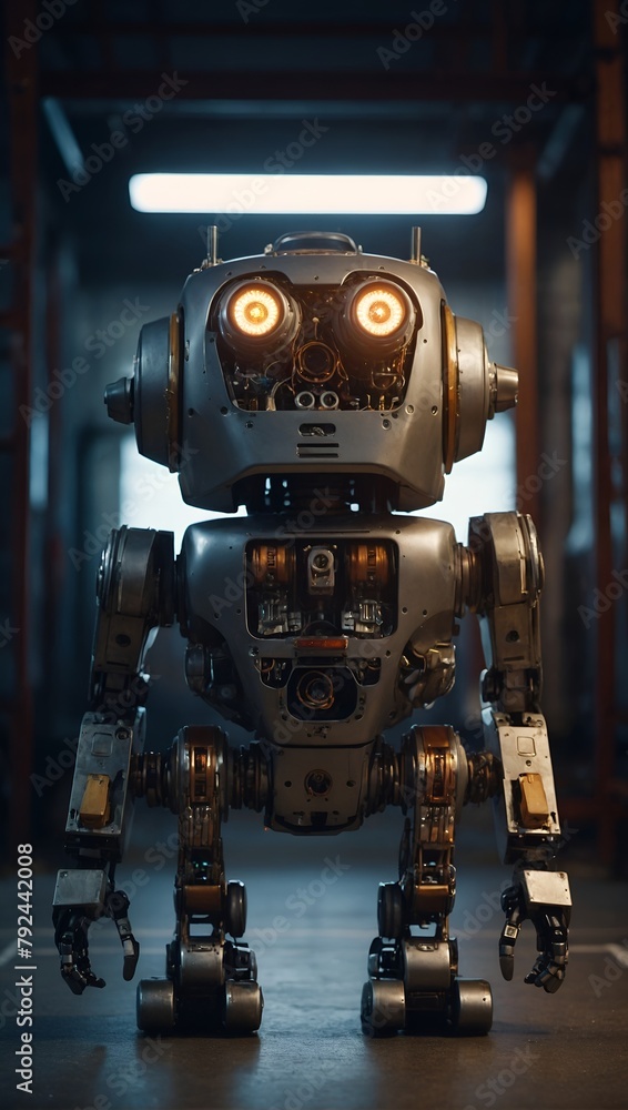 Fototapeta premium standing robot