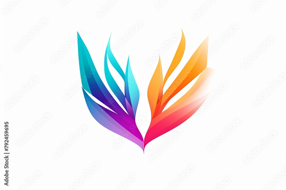 Digital Spectrum Brand Logos: Vibrant Hues for a Tech Startup Identity Digital Spectrum Brand Logos: Vibrant Hues for a Tech Startup Identity