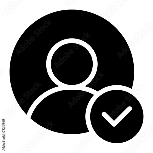 people with checkmark icon