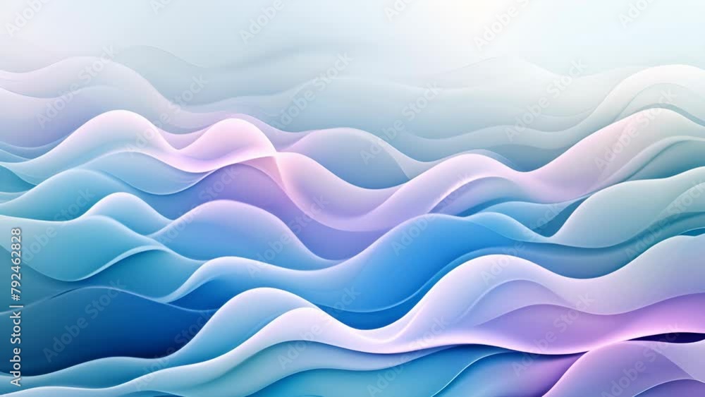 Graphic waves in pastel tones. The concept of softness and harmony. Graphic waves in pastel tones. The concept of softness and harmony.