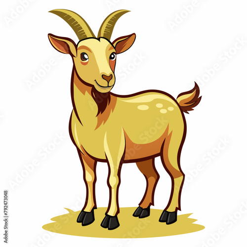 goat vector design 