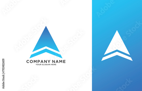 An A-letter emblem, ingeniously fused with a symbol of growth, epitomizing the boundless potential of startups, IT pioneers, trading mavens, and tech innovators, all captured in a captivating full-vec photo