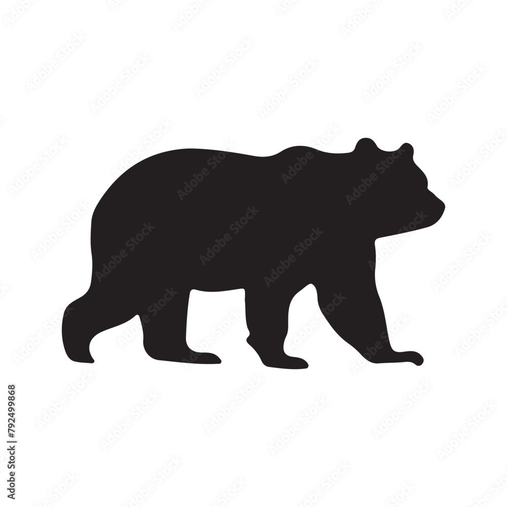Obraz premium Animal vector design element shilhoutte