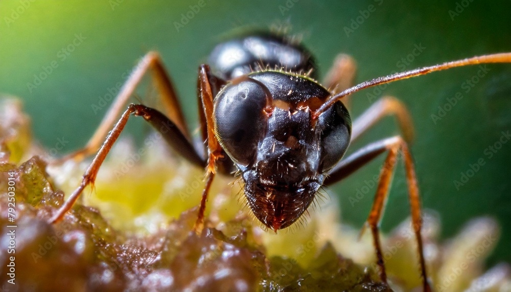 Closer look of an ant Closer look of an ant
