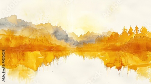 Eclipsing Gold: Illustrate the dominance of gold prices with bold watercolor strokes.