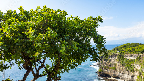 BALI APRIL 2024 - Bali Pura Luhur Uluwatu Tempel   Uluwatu and Beautiful Cliff. Holiday in Bali  Indonesia 