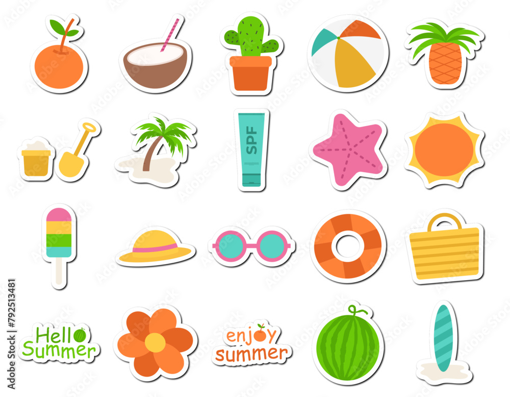 Summer Set Sticker