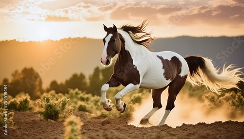 horse at sunset horse, animal, brown, head, farm, portrait, equine