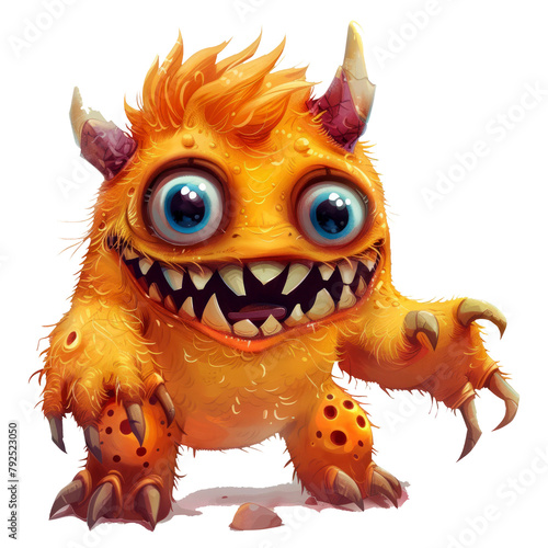 Illustration Character Monster Chibi Cute