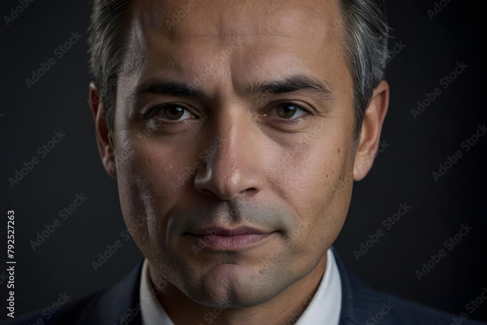 A portrait of a successful and happy businessman A portrait of a successful and happy businessman