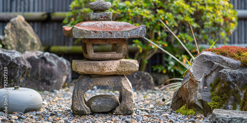 Wallpaper Mural japanese toro stone lantern at shrine entrance. Torontodigital.ca