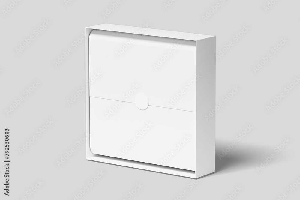 Realistic Gift Box Packaging Illustration for Mockup. 3D Render. Realistic Gift Box Packaging Illustration for Mockup. 3D Render.