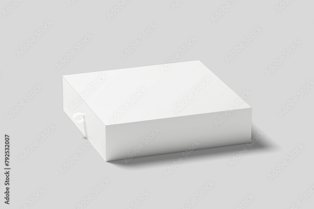 Realistic Sliding Gift Box Illustration for Mockup. 3D Render. Realistic Sliding Gift Box Illustration for Mockup. 3D Render.