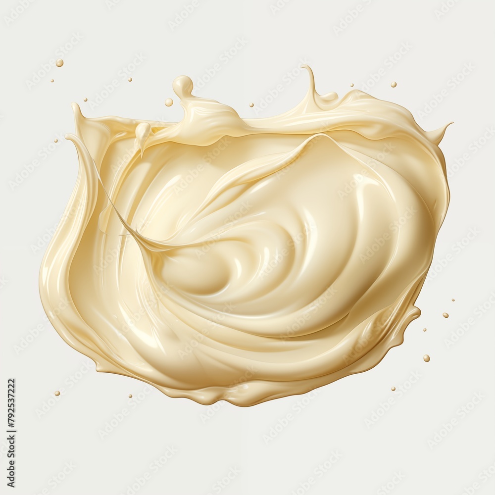 Heavy Cream isolated on transparent background Heavy Cream isolated on transparent background