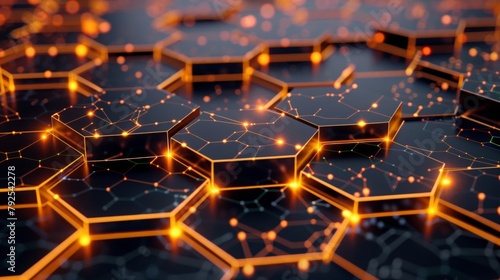 an image that shows how hexagonal shapes have influenced technological designs or innovations