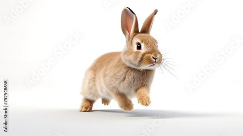 Adorable Bunny: Studio Portrait of Cute Rabbit, Isolated on Transparent Background   © Devian Art
