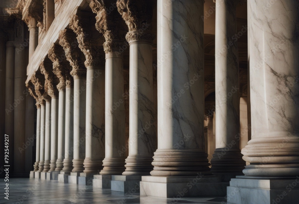 marble columns pillars vintage classic Set