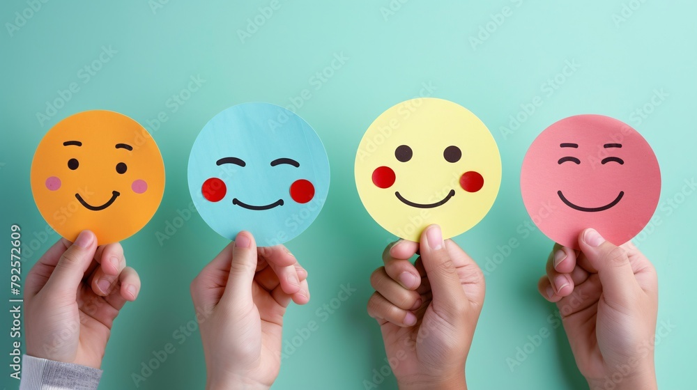 Selecting a joyful grin paper craft for positive client feedback and content review, promoting wellness for children and mental health evaluation. Selecting a joyful grin paper craft for positive client feedback and content review, promoting wellness for children and mental health evaluation.