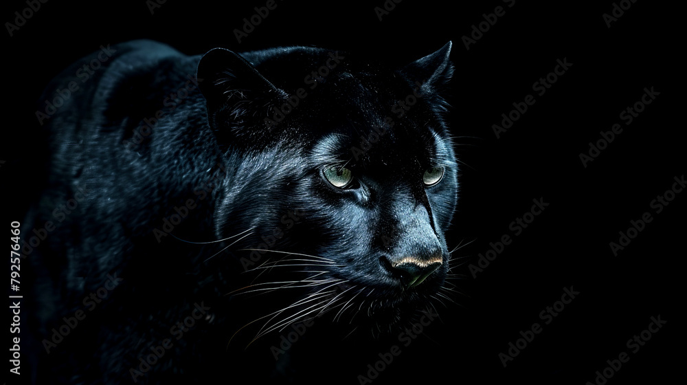 portrait of a panther