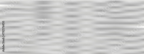 Abstract white gray halftone banner with line, lights, fluid, shine, soft, liquid. Background with reflection metal waves. Vector illustration for template, website, wallpaper, card, poster. EPS 10