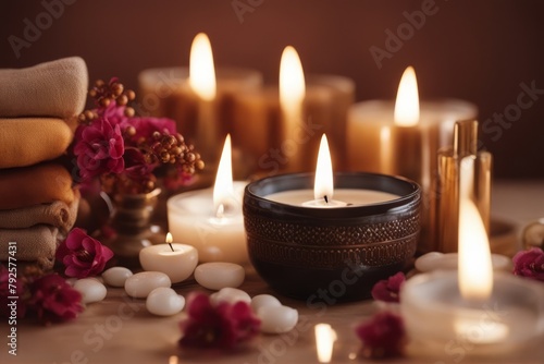  spa still life aromatic candles wellness zen therapy relax aromatherapy relaxation background orchid health stone natural tropical white calm aroma peace flower light tenderness flames healthy care 