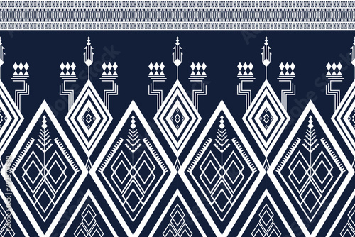 Ethnic pattern.beautiful pattern. folk embroidery,bohemian style,aztec geometric art ornament print.ethnic abstract Inkatha art.Seamless fabric.design for fabric, carpet, wallpaper, clothing	