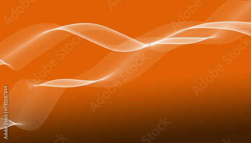Gradient Abstract Background With Lines