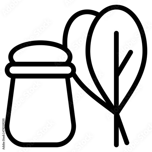 Grocery icon with outline style. Suitable for website design, logo, app and UI. Based on the size of the icon in general, so it can be reduced.