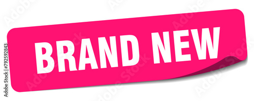 brand new sticker. brand new label